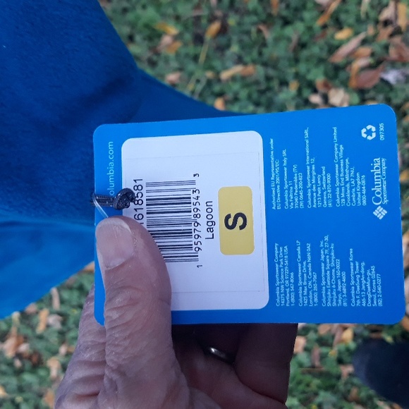 Columbia Women's Full Zip Jacket, Teal Blue NWT Sz Small - Picture 6 of 7